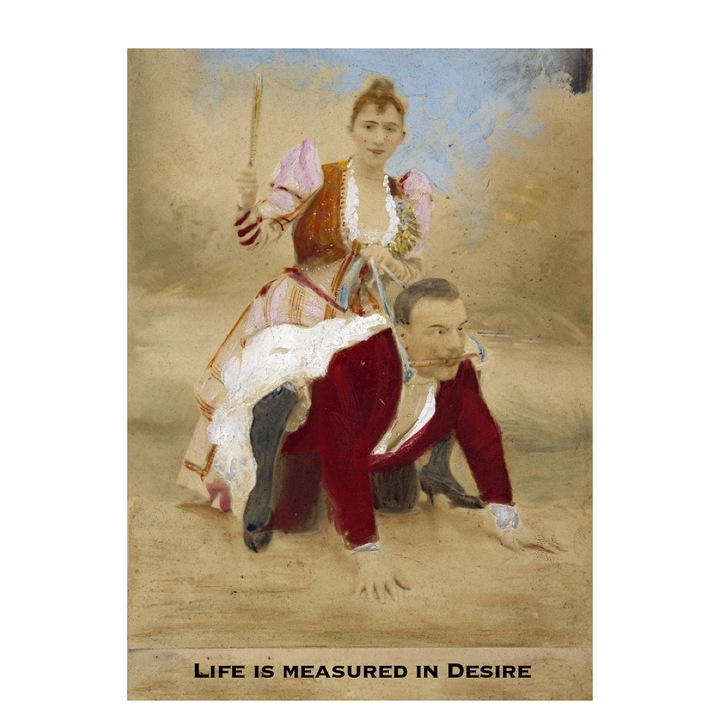 Felicitare envoy22, cu plic, Desire, Carton mat premium, A6