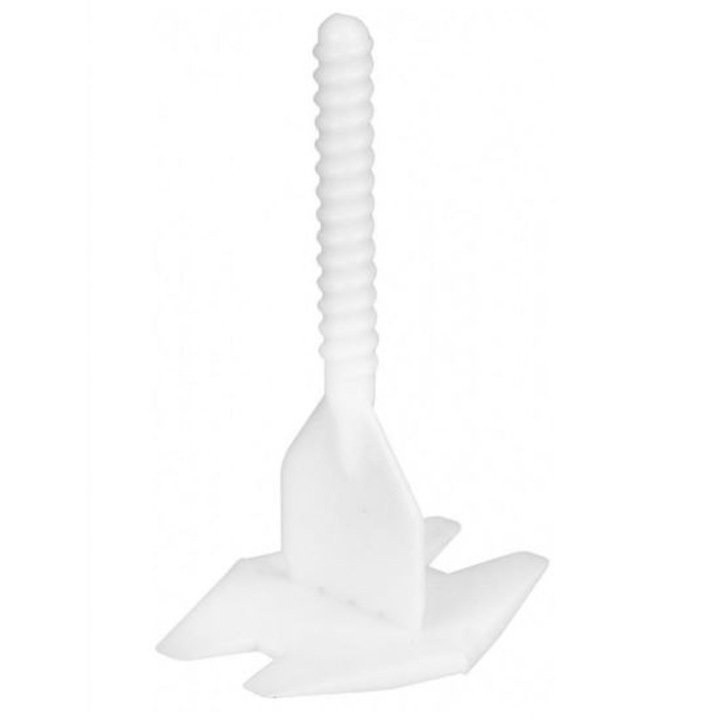 Távtartó készlet kerámia csempe rendszer kiegyenlítéséhez és igazításához, LS122, fehér, 100 db, 1 mm