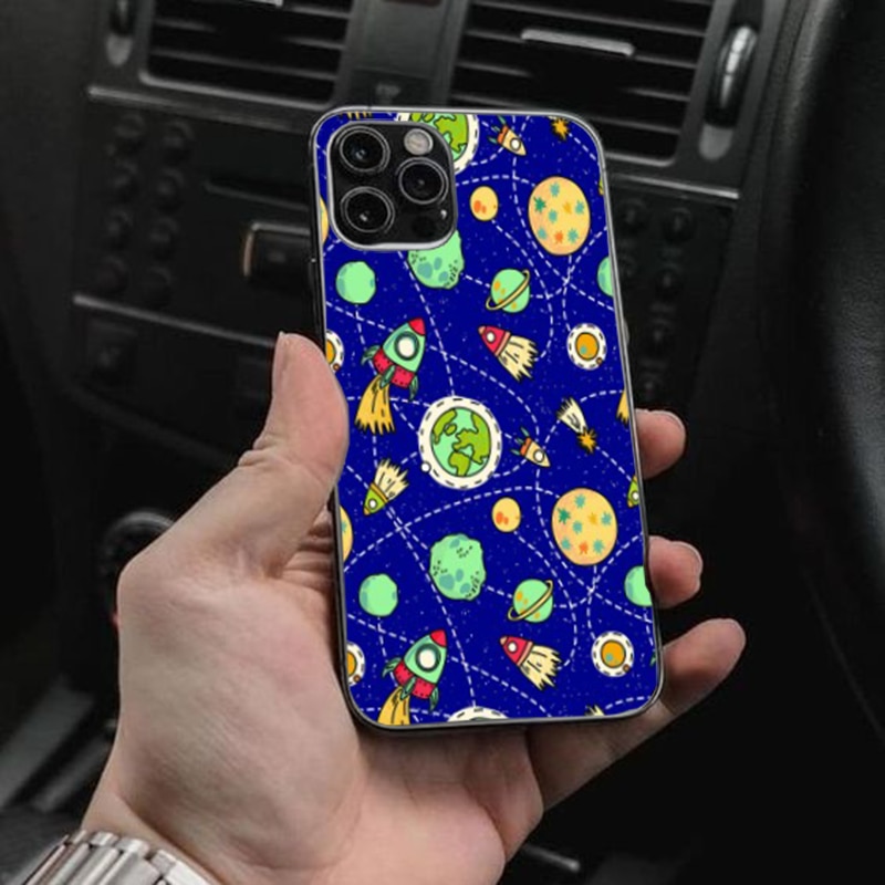 Гръб Folie Skin за Apple Iphone 12 Pro Max, космически космически