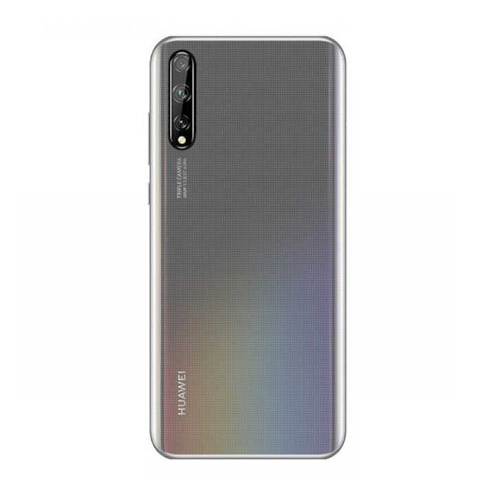 Szilikon telefonvédő (ultravékony) ÁTLÁTSZÓ [Huawei Y8p] (5996591001753)
