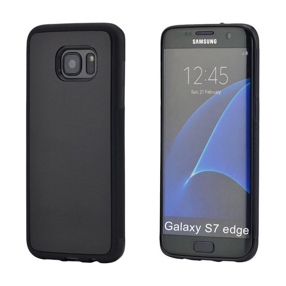 Capac de protectie Anti-Gravity pentru Samsung Galaxy S7 Edge, Negru