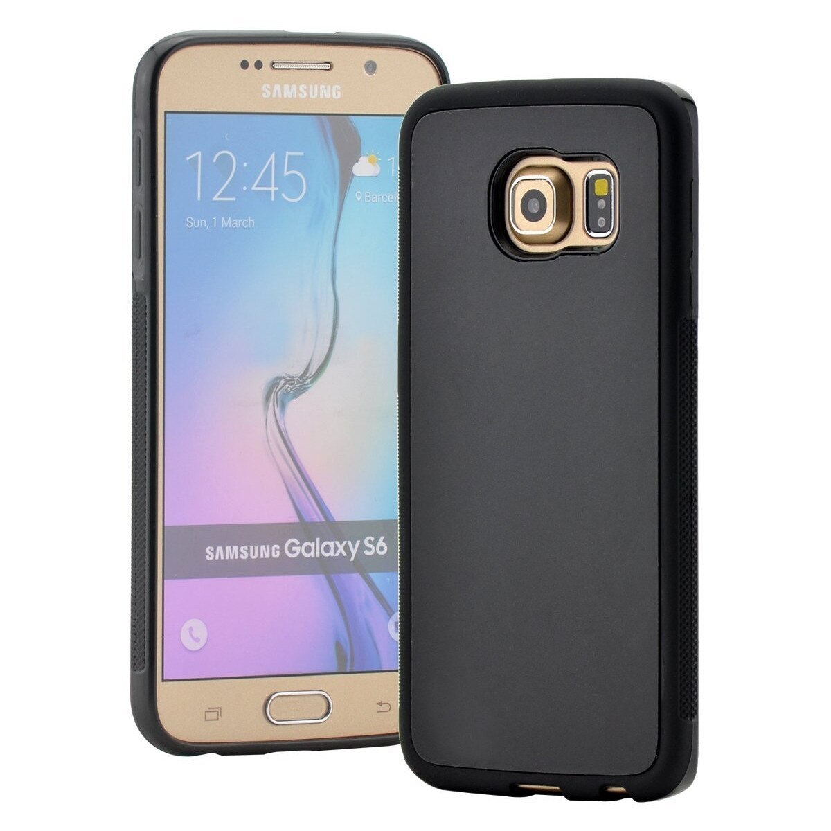 Husa de protectie Anti-Gravity pentru Samsung Galaxy S6, Negru