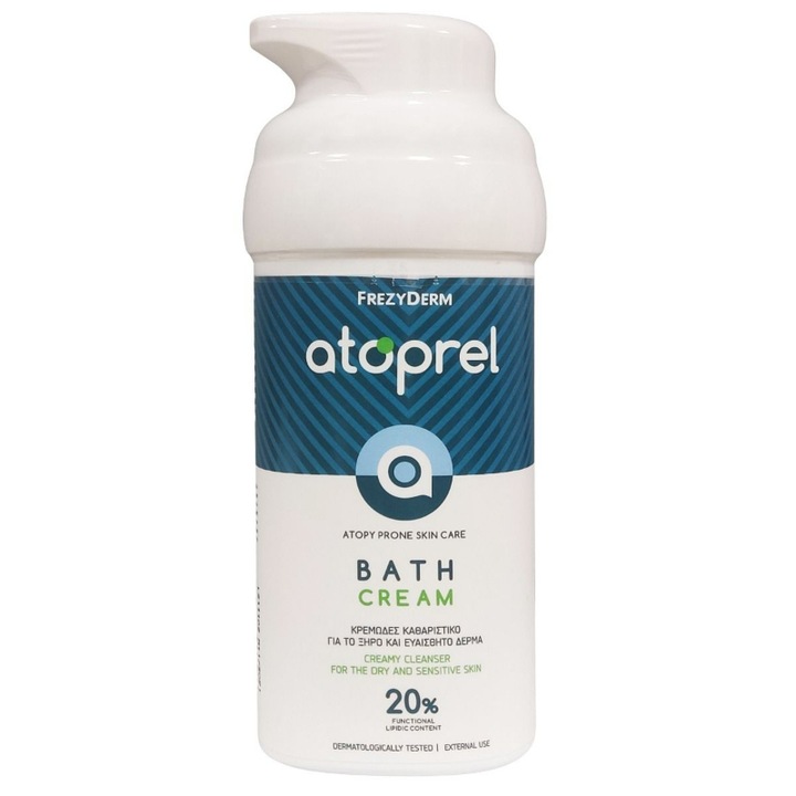 Crema de baie pentru piele atopica Atoprel, Frezyderm, 300 ml