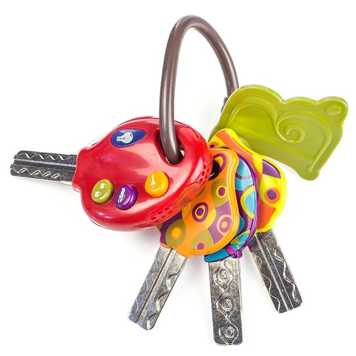 Jucarie educativa Battat Super Cheite cu lumini si sunet