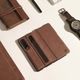 Калъф Nillkin Aoge Leather Genuine за Samsung Galaxy Z Fold 3, Brown