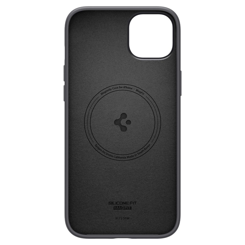Carcasa Spigen Silicone Fit MagSafe compatibila cu iPhone 14 Plus Black