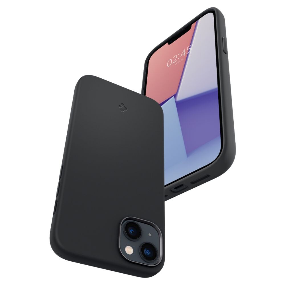 Carcasa Spigen Silicone Fit MagSafe compatibila cu iPhone 14 Plus Black