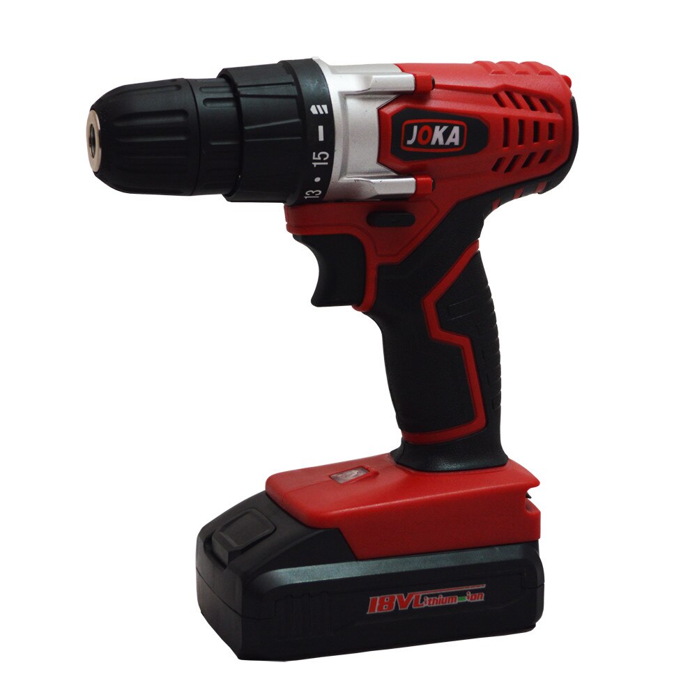 Masina de insurubat cu 1 acumultator 18V Li-Ion, Joka JCD18, set accesorii, incarcare rapida 1 H