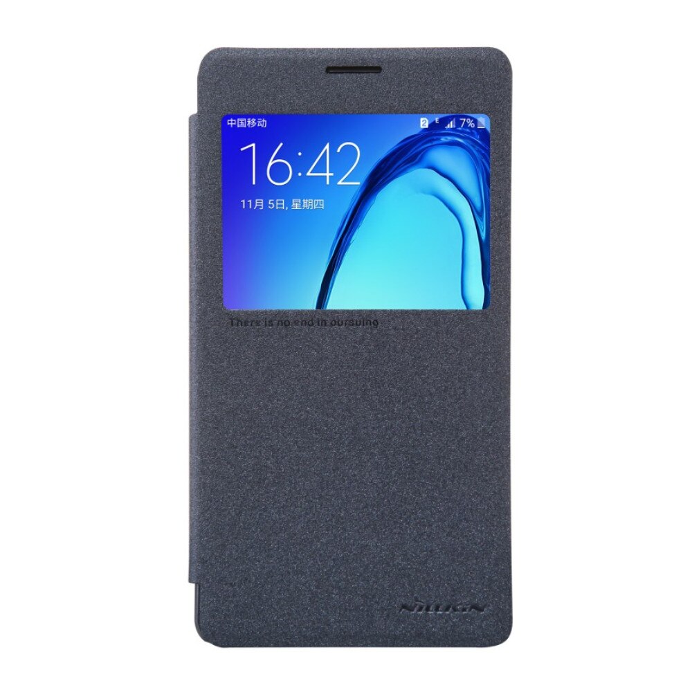 Husa flip Nillkin Sparkle pentru Galaxy On5/G5500, negru