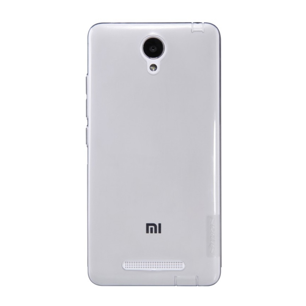 Capac protector din silicon Nillkin pentru Xiaomi Redmi Note 2, negru transparent