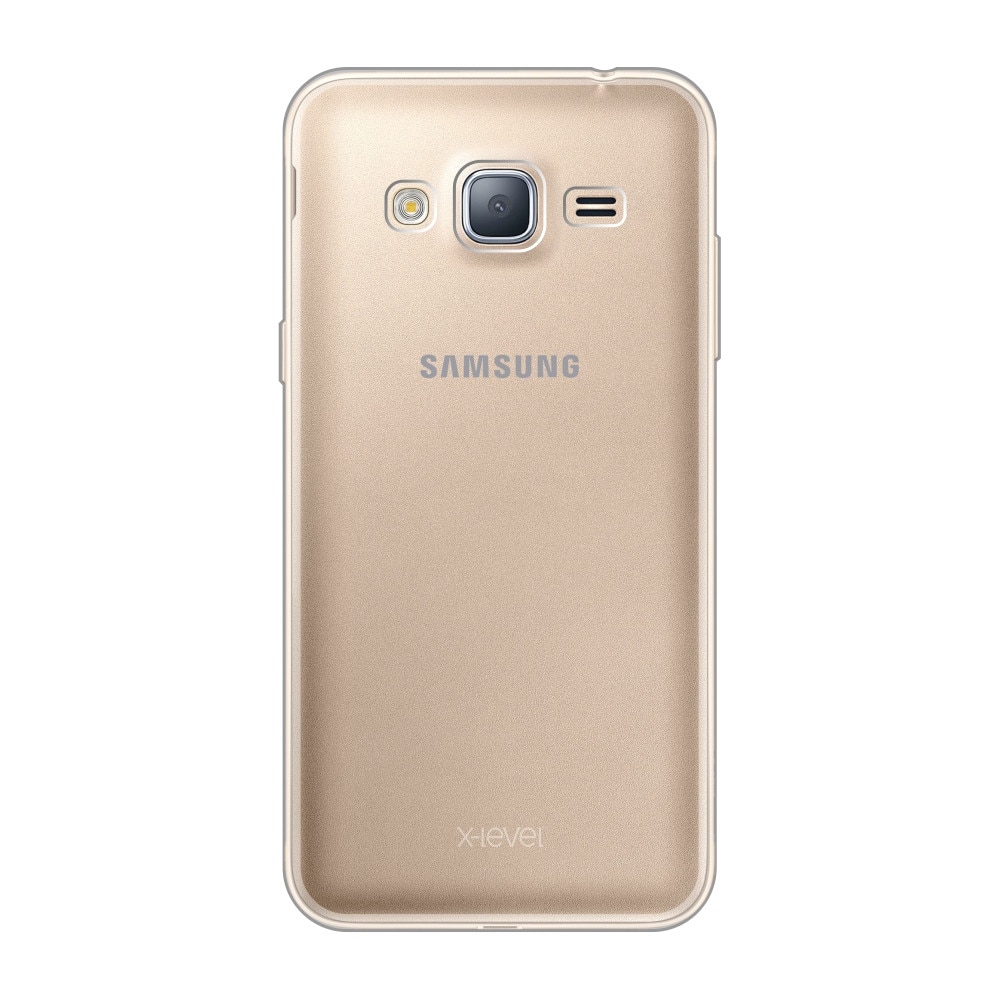 Husa din silicon X-Level Antislip pentru Galaxy J3 2016, transparent