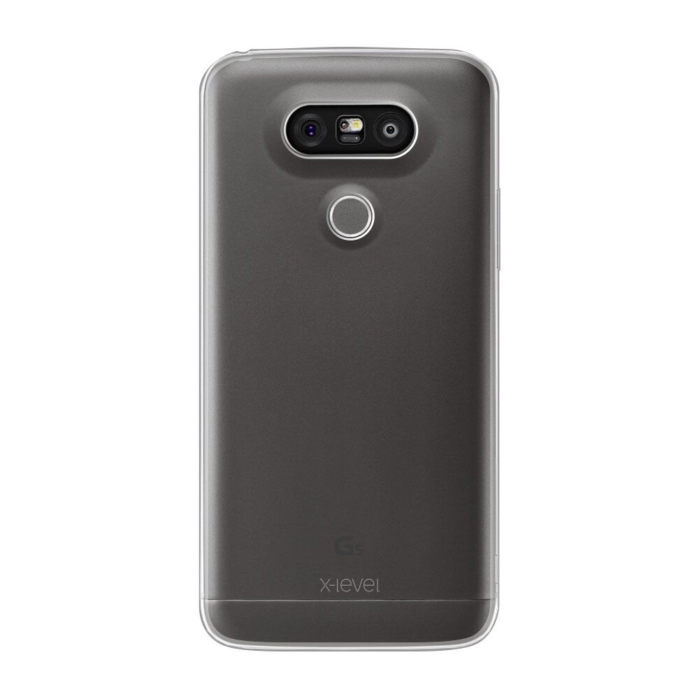 Husa din silicon X-Level Antislip pentru LG G5, transparent