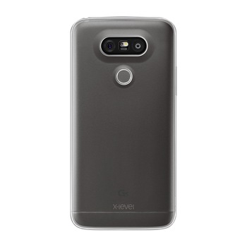 Husa din silicon X-Level Antislip pentru LG G5, transparent Husa din silicon X-Level Antislip pentru LG G5, transparent