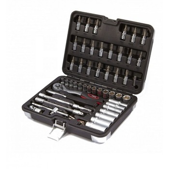 Trusa scule 1/4, 53 piese HBM 6204 Trusa scule 1/4, 53 piese HBM 6204