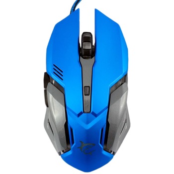 Mouse Gaming White Shark Caesar, 4800 DPI, 6 butoane, Albastru Mouse Gaming White Shark Caesar, 4800 DPI, 6 butoane, Albastru