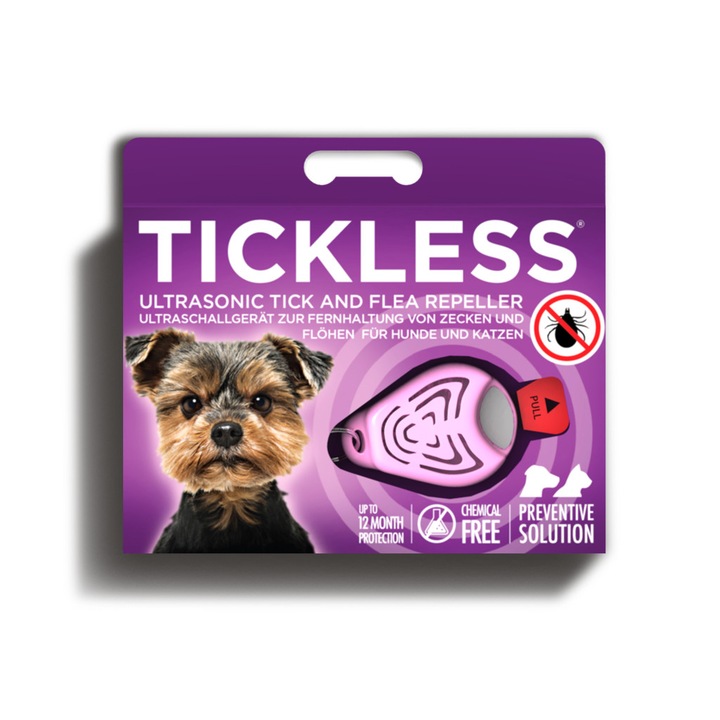 dispozitiv electronic impotriva puricilor si a capuselor tickless pet - roz imagen 55_1_
6