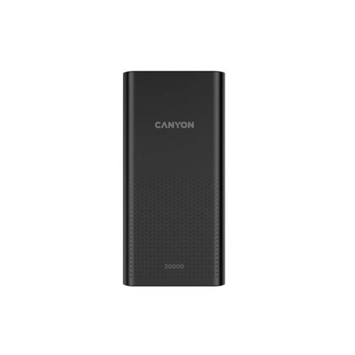 Power bank Canyon PB-2001 20000 mAh Black (CNE-CPB2001B)