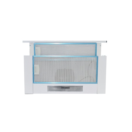 Hota telescopica Studio Casa Alizee 60 WH, 60 cm, 2 motoare, putere de absorbtie 450 m3/h, Alb