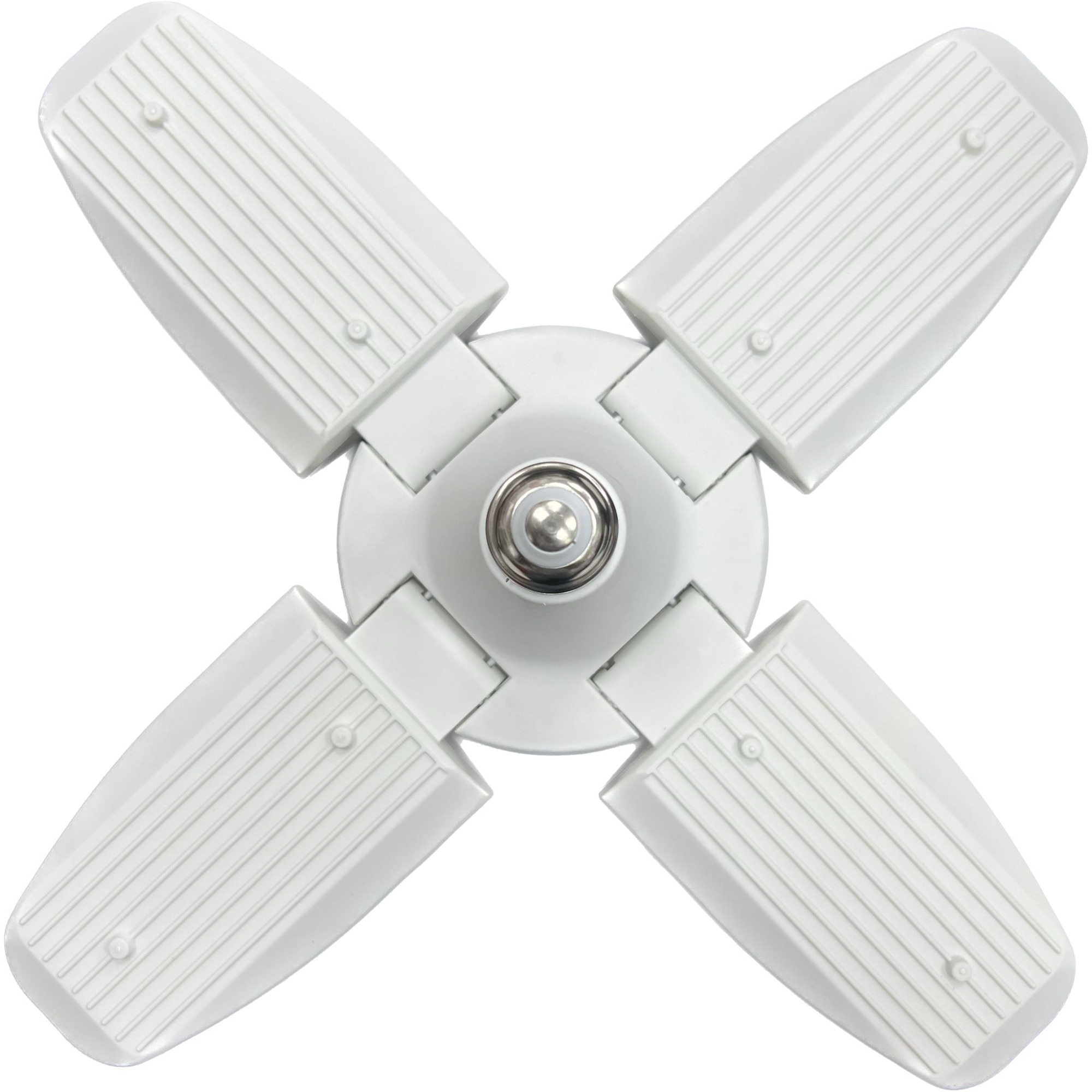 LED крушка с 4 рамена, гъвкави клапи за регулиране на светлината, 30W ...