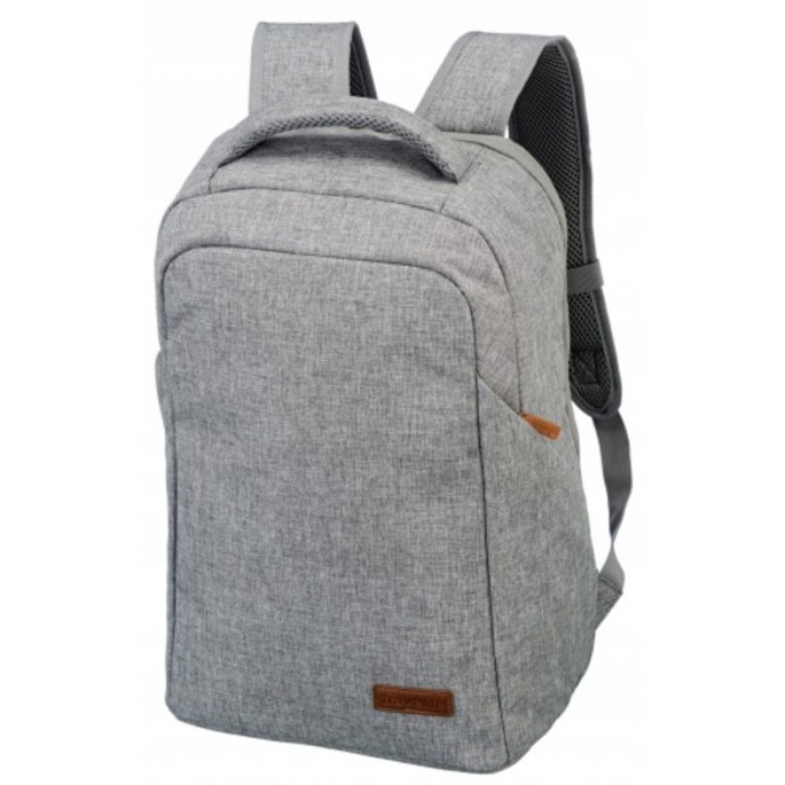 Rucsac urban, Travelite, Poliester, Gri