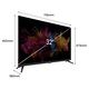 Televizor Kiano Elegance TV Smart 80 cm 32" inci | LED HD | Android 11.0 Dolby | 3x HDMI | 1GB RAM DDR + 8GB FLASH | Cadre metalice | CLASA E |