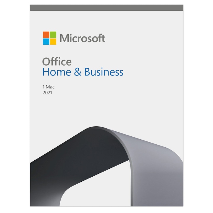 Licenta Office Home and Business 2021 Retail, MacOS, asociere cont Microsoft / Binding