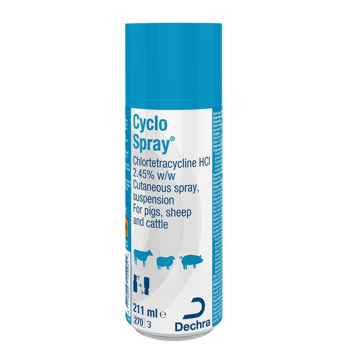 Antiinfectios local, Cyclo Spray, 211 ML