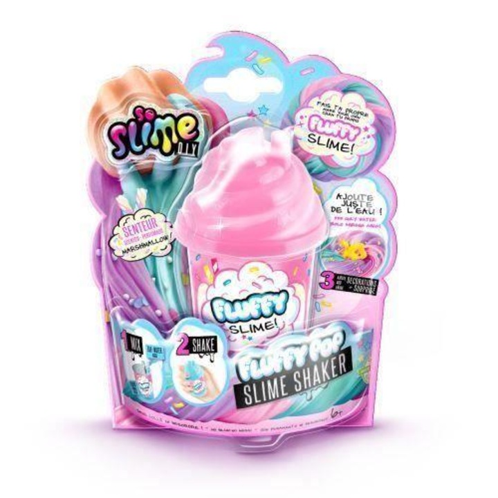 Set Creativ, Canal Toys, Slime Shaker Pufos, 1 Culoare