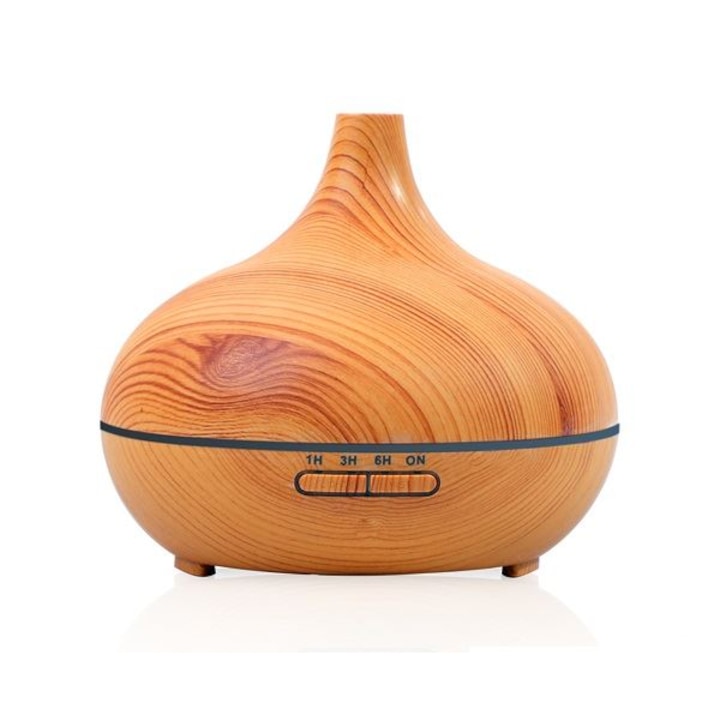 Umidificator portabil FOXMAG24 avocado, capacitate 320ml, wireless, lumina nocturnă