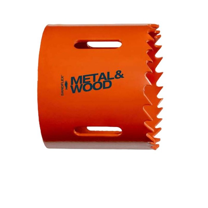 Burghiu, Bahco, Pentru lemn/metal, 133 mm, Portocaliu