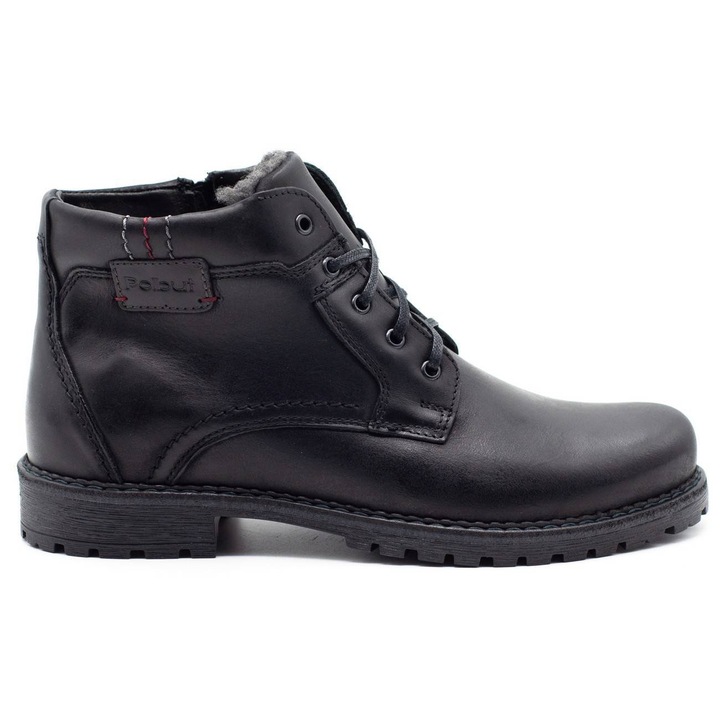 Pantofi barbati, Polbut, BM125226, Negru