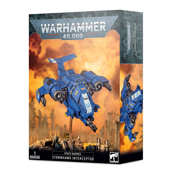 Games Workshop figura készlet, Stormhawk Interceptor Space Marines, Warhammer 40000, 1 miniatűr