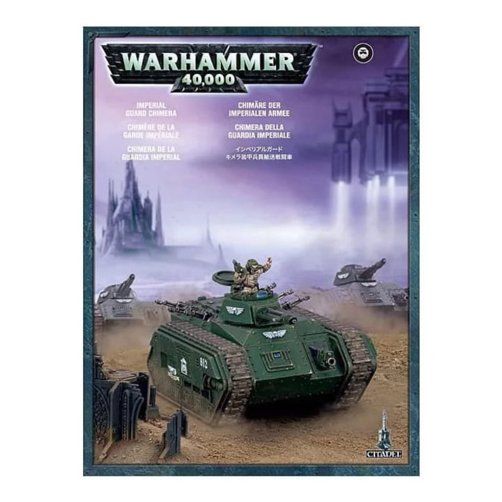 Chimera Astra Militarum figurakészlet, Warhammer 40000, Játékműhely, 1 miniatűr