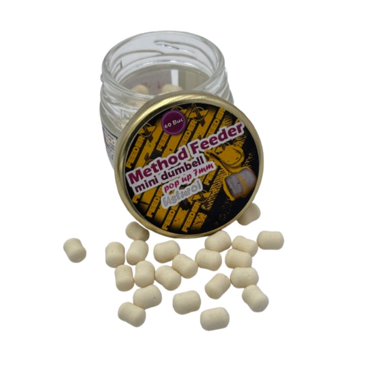 Pelete Mini Dumbell FeederX Usturoi 5x7mm, 10 g