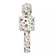 SIKS Karaoke Wireless Microphone, Ly100, M1, For Children, Grafitti Model, 100hz, Ios, Android, Tablet, PC, Bluetooth, USB