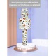 SIKS Karaoke Wireless Microphone, Ly100, M1, For Children, Grafitti Model, 100hz, Ios, Android, Tablet, PC, Bluetooth, USB