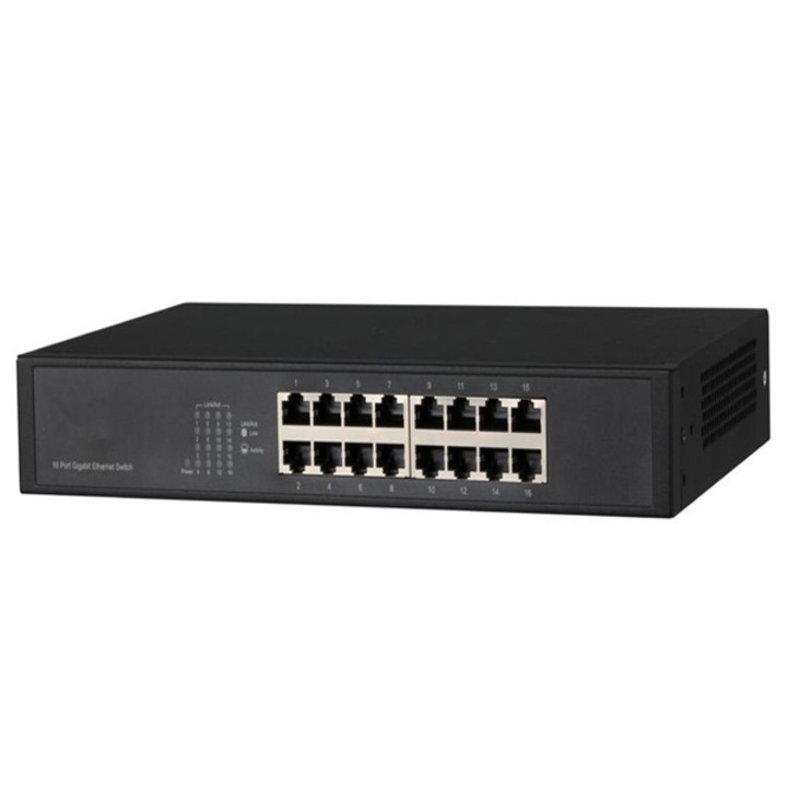 Kapcsoló 16 Gigabit port, L2, PFS3016-16GT