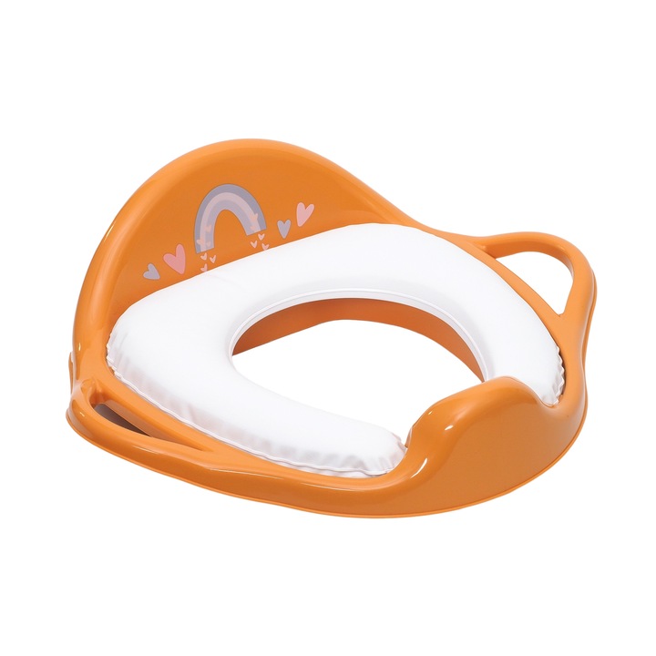 Мек тоалетен редуктор Meteo Orange детски, бебешки ME-020-166