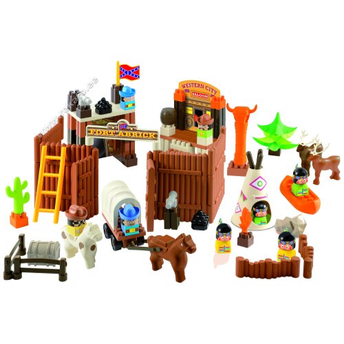 Set Ecoiffier Abrick Western City