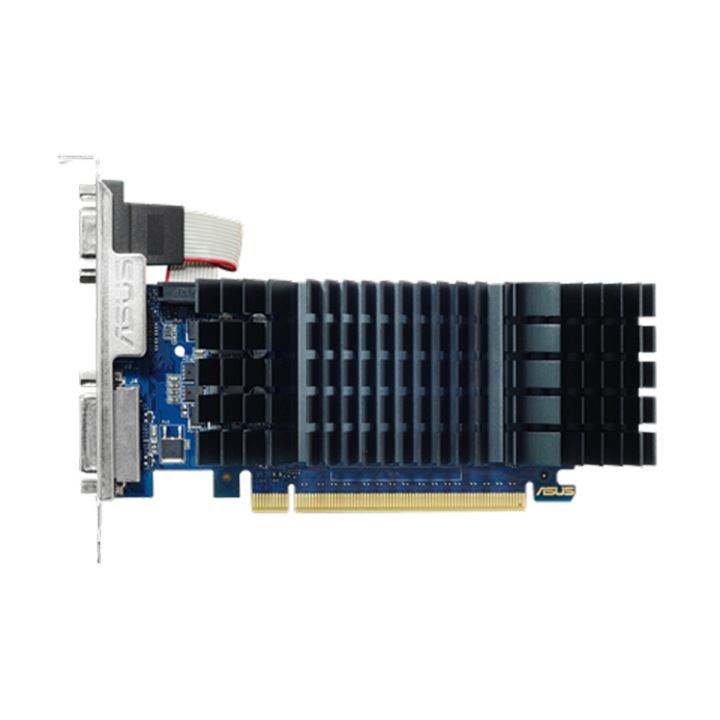 Видео карта ASUS nVIDIA GT 730, 2GB DDR5, 64bit, HDMI, DVI