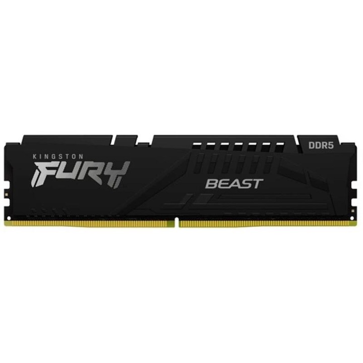 KINGSTON FURY Memória DDR5 8GB 6000MHz CL40 DIMM Beast Black