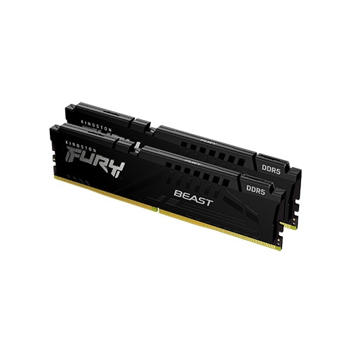 Memorie Kingston FURY Beast Black 16GB(2x8GB) DDR5, 5200MT/s, CL40