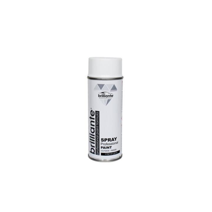 Vopsea spray alb clasic lucios, RAL 9003, 400 ml