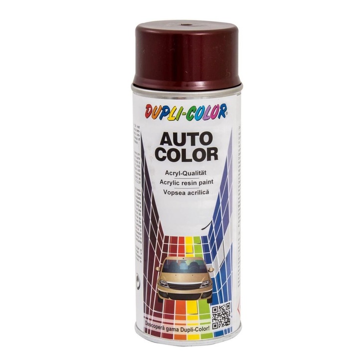 Dacia Indian Red Metallic Dupli-Color autóspray festék, 400 ml