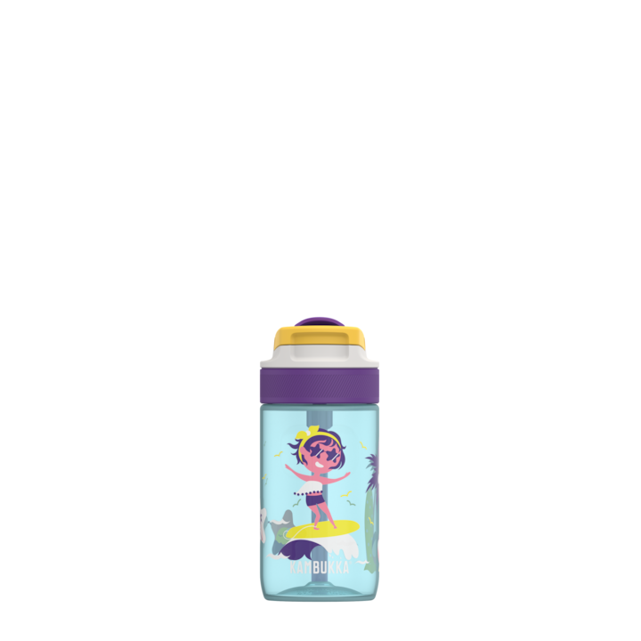 Бутилка за вода Kambukka Lagoon, модел Sirena, 400 ml, лилаво синьо