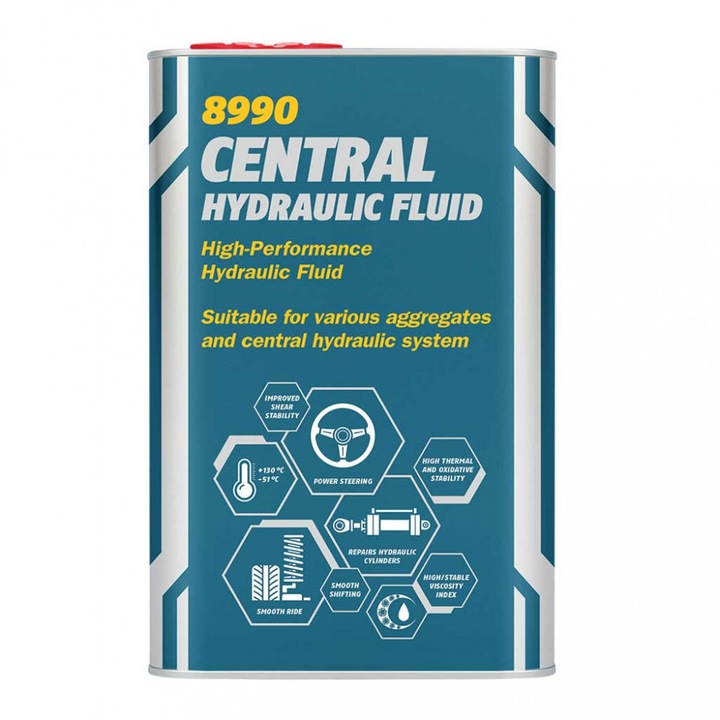 MANNOL Central Hydraulic Fluid 8990 Központi hidraulika folyadék 1L