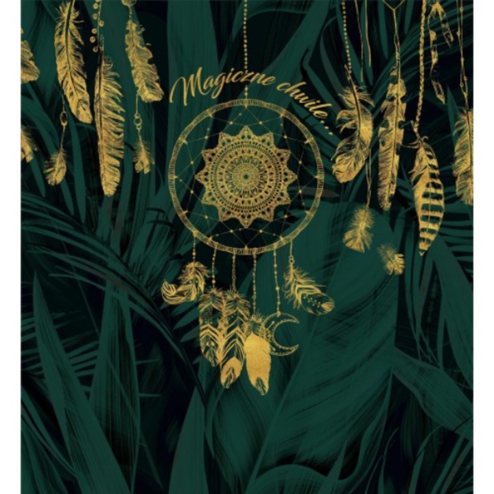 Кувертюра за легло, Detexpol, Модел Dream Catcher, Полиестер, 170 x 210 см, Многоцветно