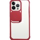 Husa silicon, compatibila cu Iphone 13 PRO cu protectie camera, Rosu