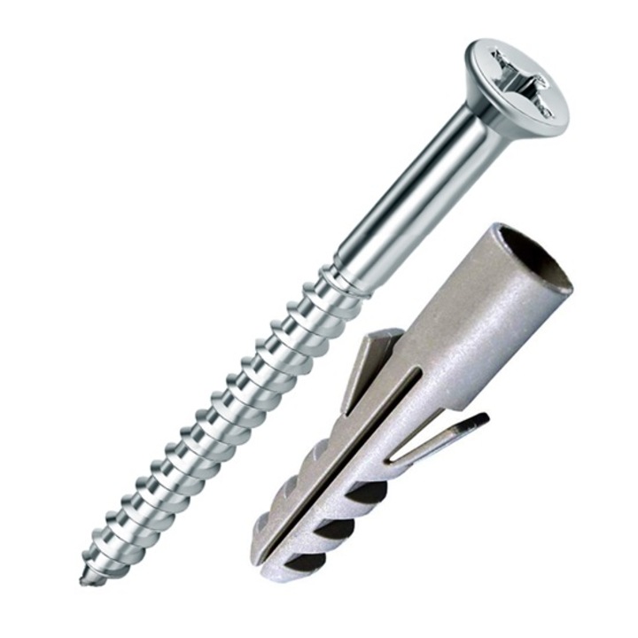 Facsavar sf. 4.0x 40 horg.+ tipli kerek 8x38 / 6 db