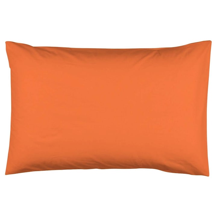 Fata de perna Dilios, 50x70 cm, 100% bumbac ranforce, 144TC, orange